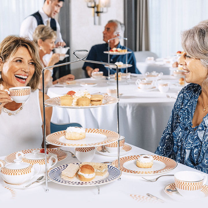 Afternoon tea onboard Spirit of Adventure Afternoon tea onboard Spirit of Adventure